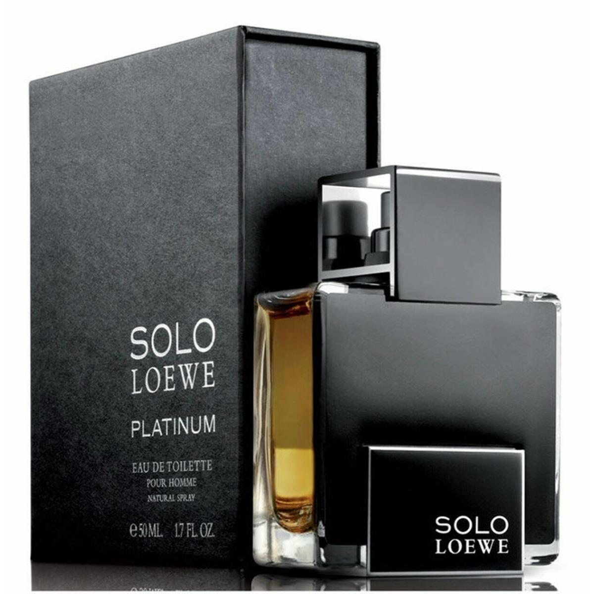 Loewe Solo Loewe Platinum 50ml Spray Eau de Toilette Pour Homme