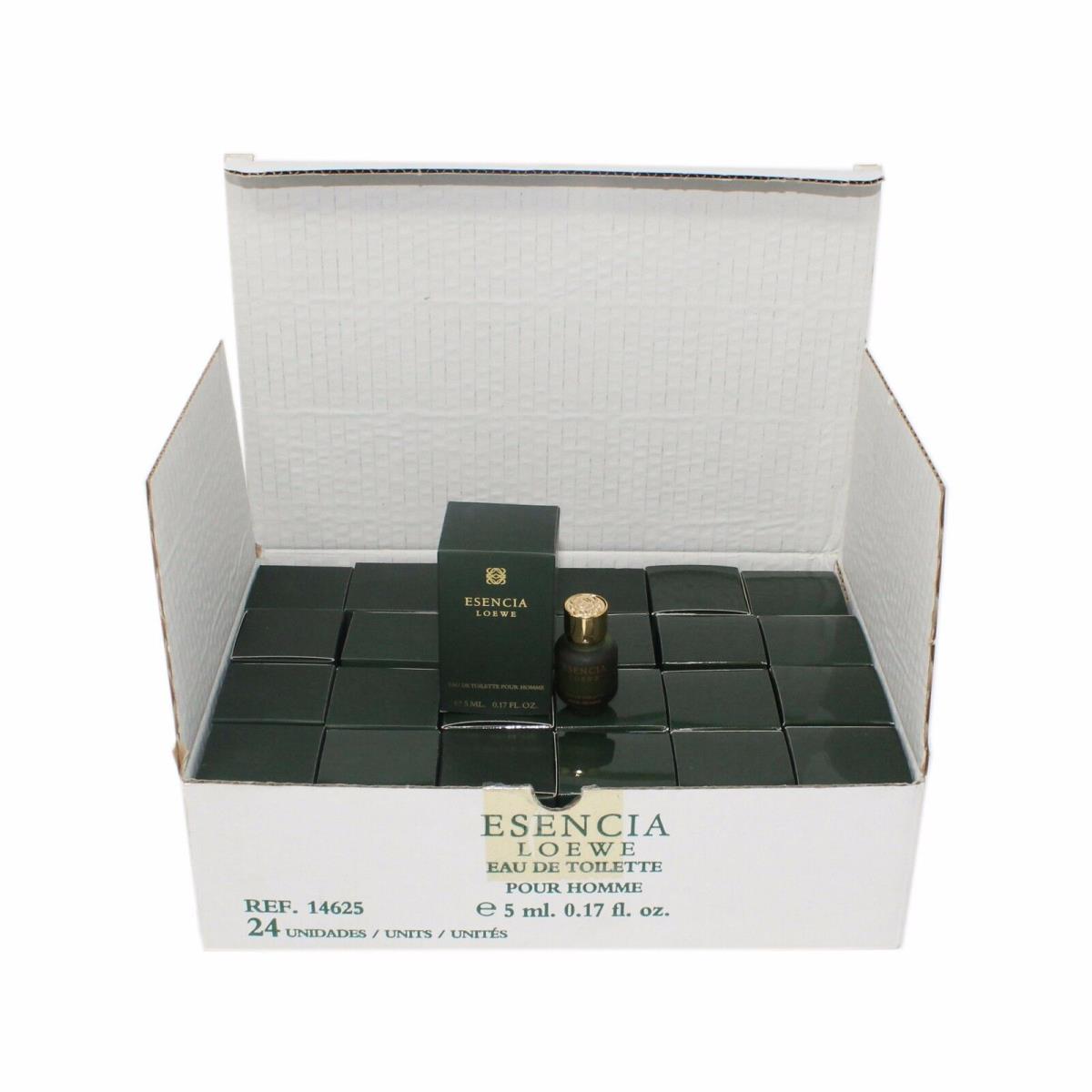 Loewe Esencia Pour Homme Edt Splash 24x5 ML-14625. Miniature Pack OF 24