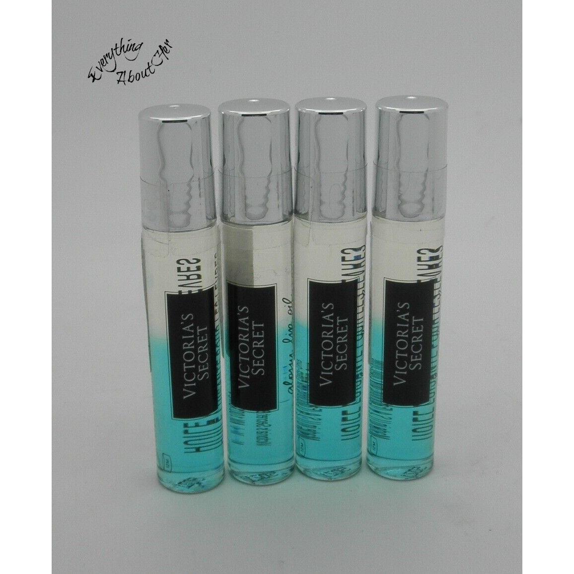 Victoria`s Secret Glossy Lip Oil Coconut Splash - Lot of 4