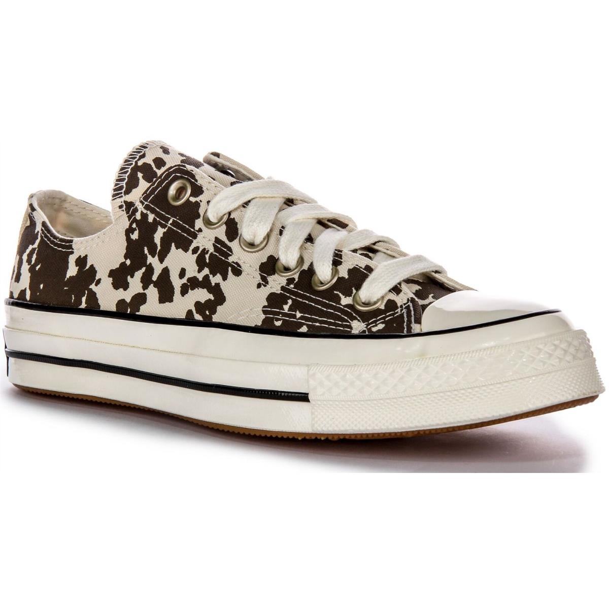 Converse A10139C Chuck 70 Animal Fierce Womens Sneakers Brown White Size 3 - 8