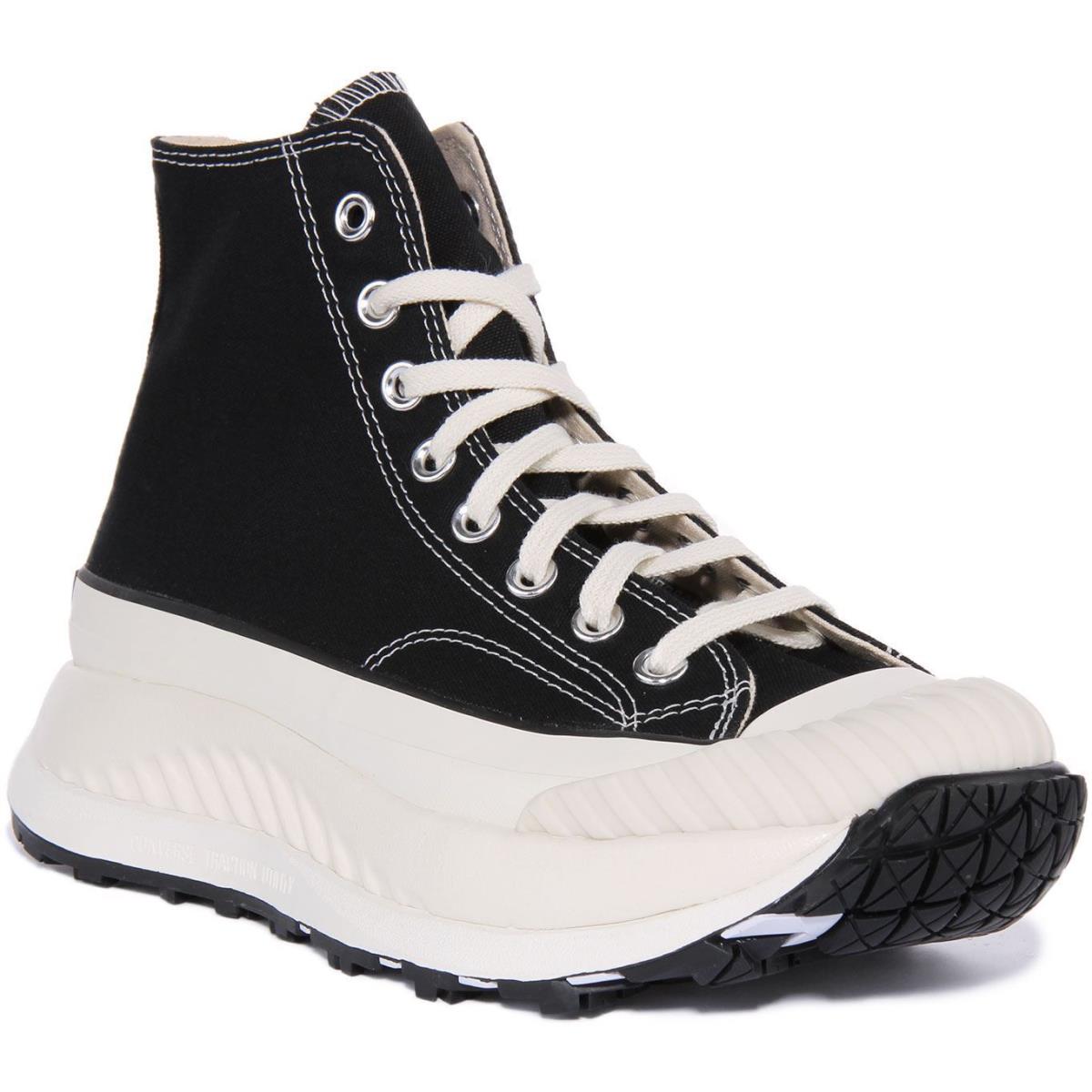 Converse A03277C Chuck 70 AT CX Hi Platform Womens Trainer Black White US 3 - 8 BLACK WHITE