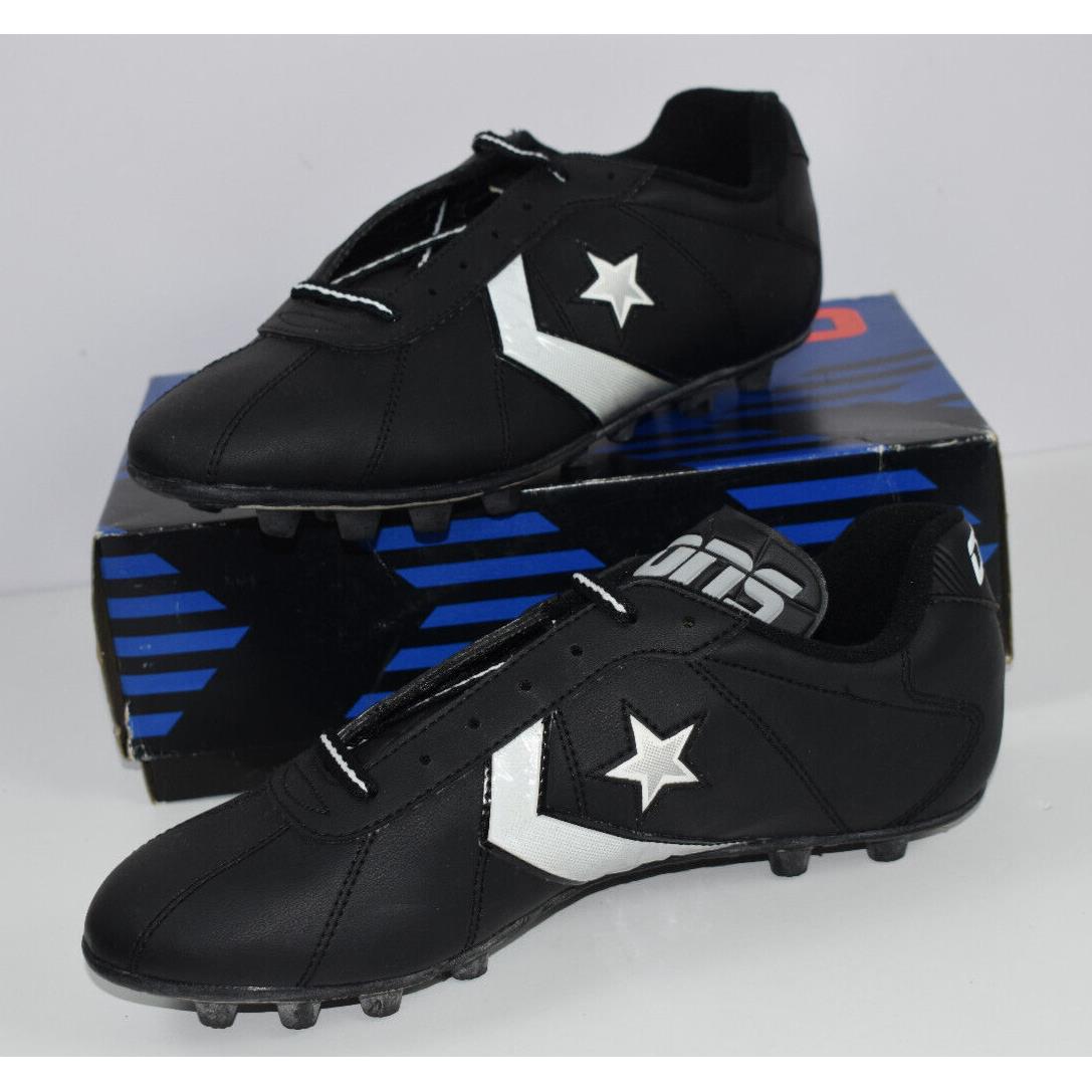 Vtg Converse Devastator Mr OX Sz 10.5 US 44.5EU Synthetic Soccer Cleat Black
