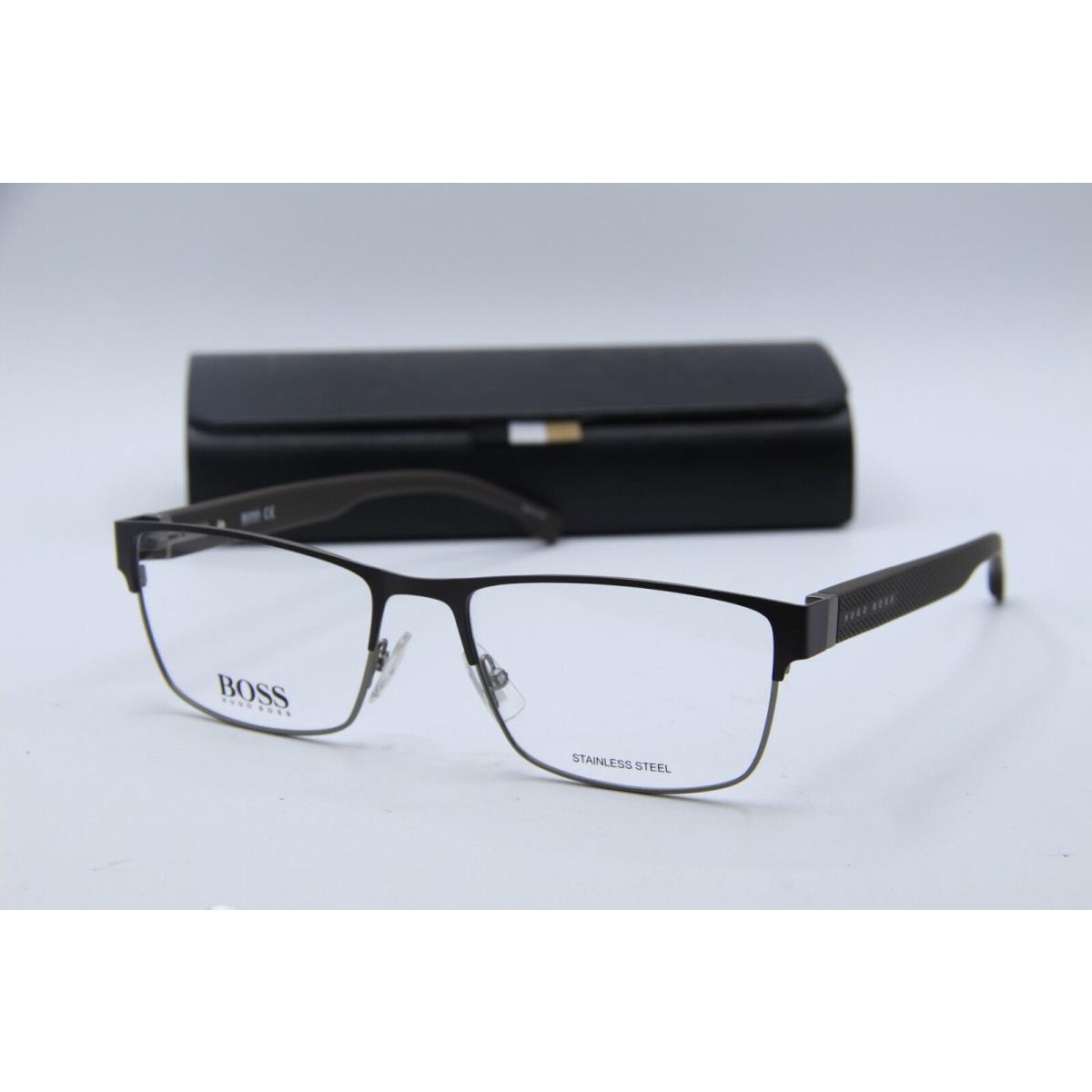 Hugo Boss 1040 05N Brown Gunmetal Eyeglasses W/case 57-18