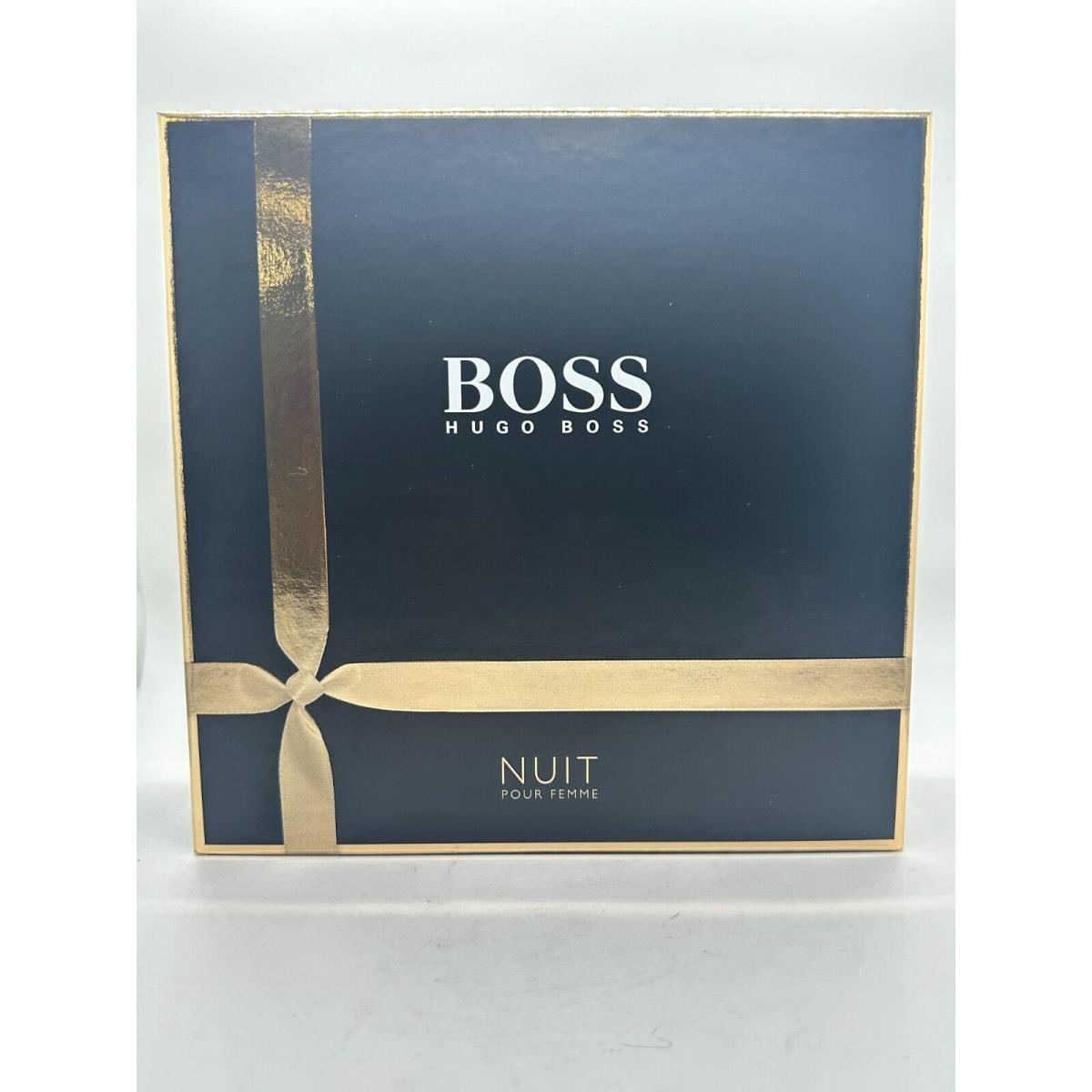 Hugo Boss Nuit Pour Femme 2 Pc. Set 2.5 Fl. Oz. Eau De Parfum + BL