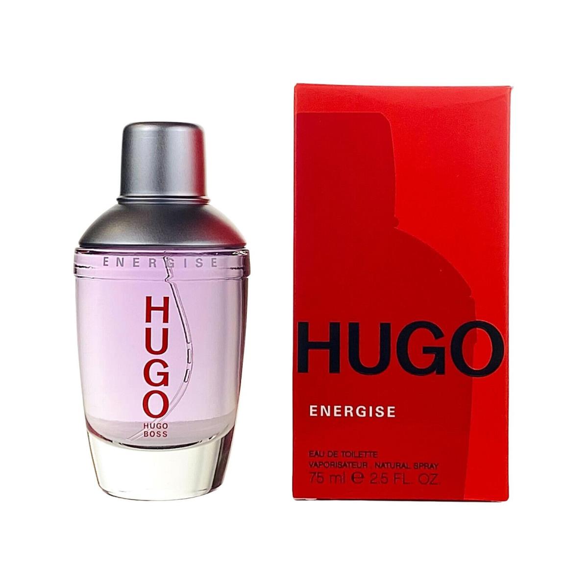 Hugo Energise Eau De Toilette Spray 2.5 Oz / 75 Ml For Men