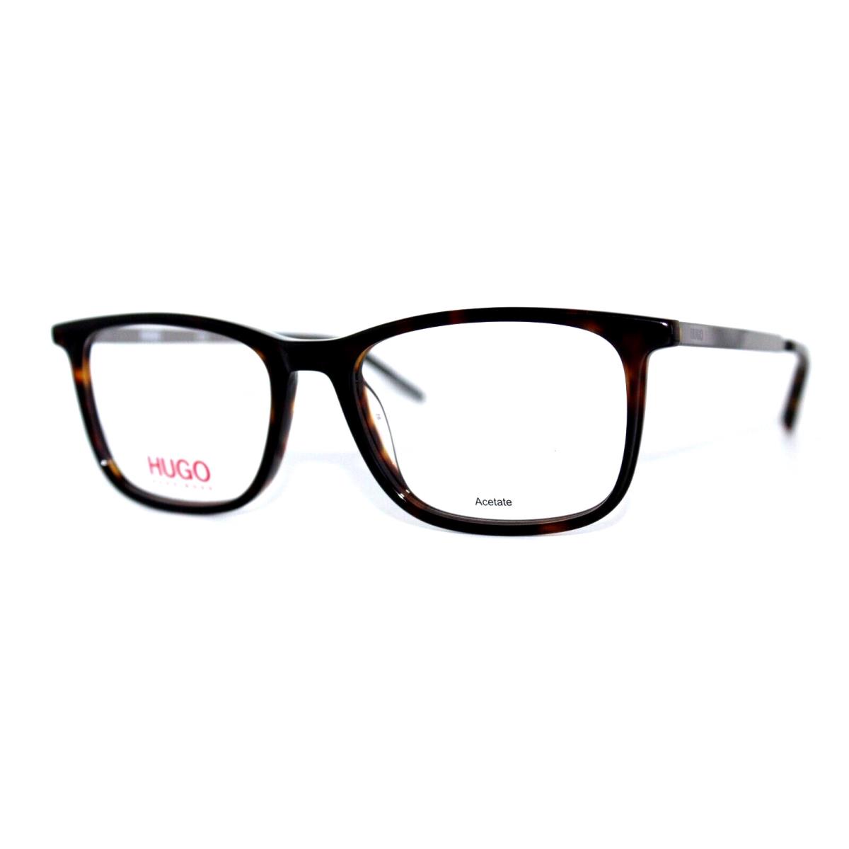 Hugo Boss HG 1018 086 Havana Eyeglasses Frames 52-17-145MM W/case