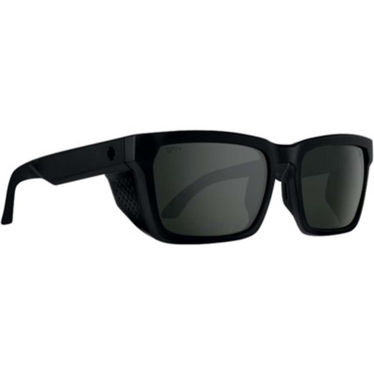 Spy Optic Helm Tech Sunglasses Matte Black Happy Gray Green Black Spectra Mirror