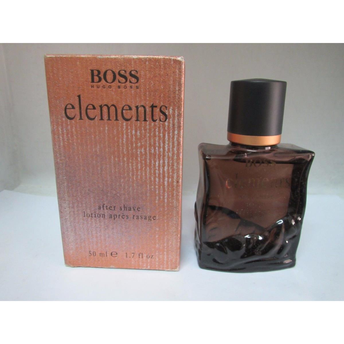 Boss Elements by Hugo Boss For Men Aftershave Lotion 1.7 Fl Oz Rare