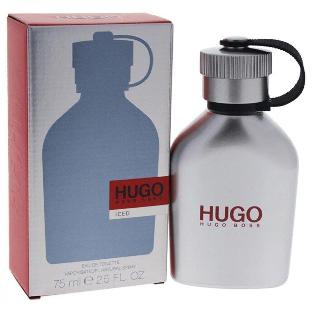 Hugo Boss Iced Men Cologne 2.5 Oz 75 ml Eau De Toilette Spray