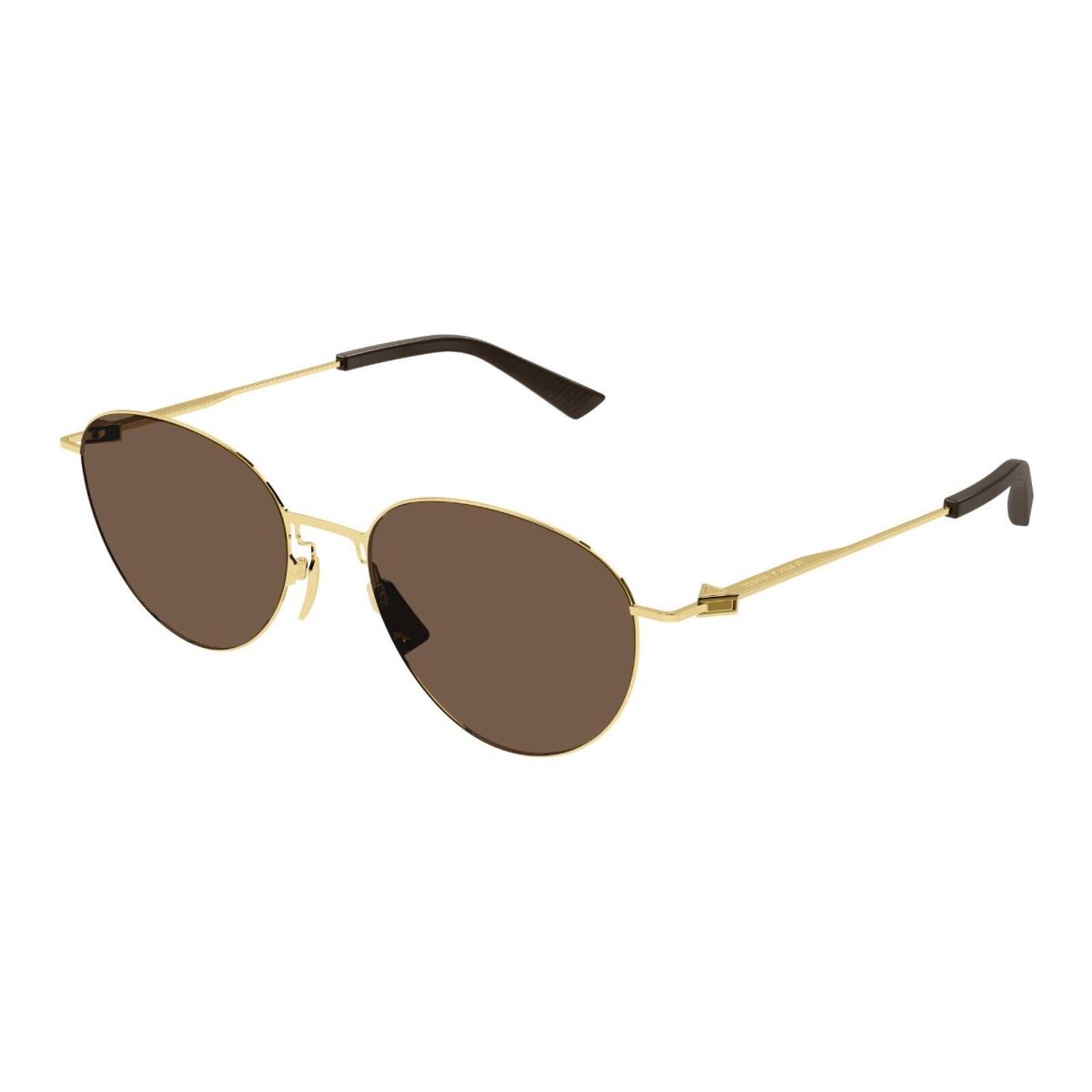 Bottega Veneta BV1268S Gold/brown 002 Sunglasses