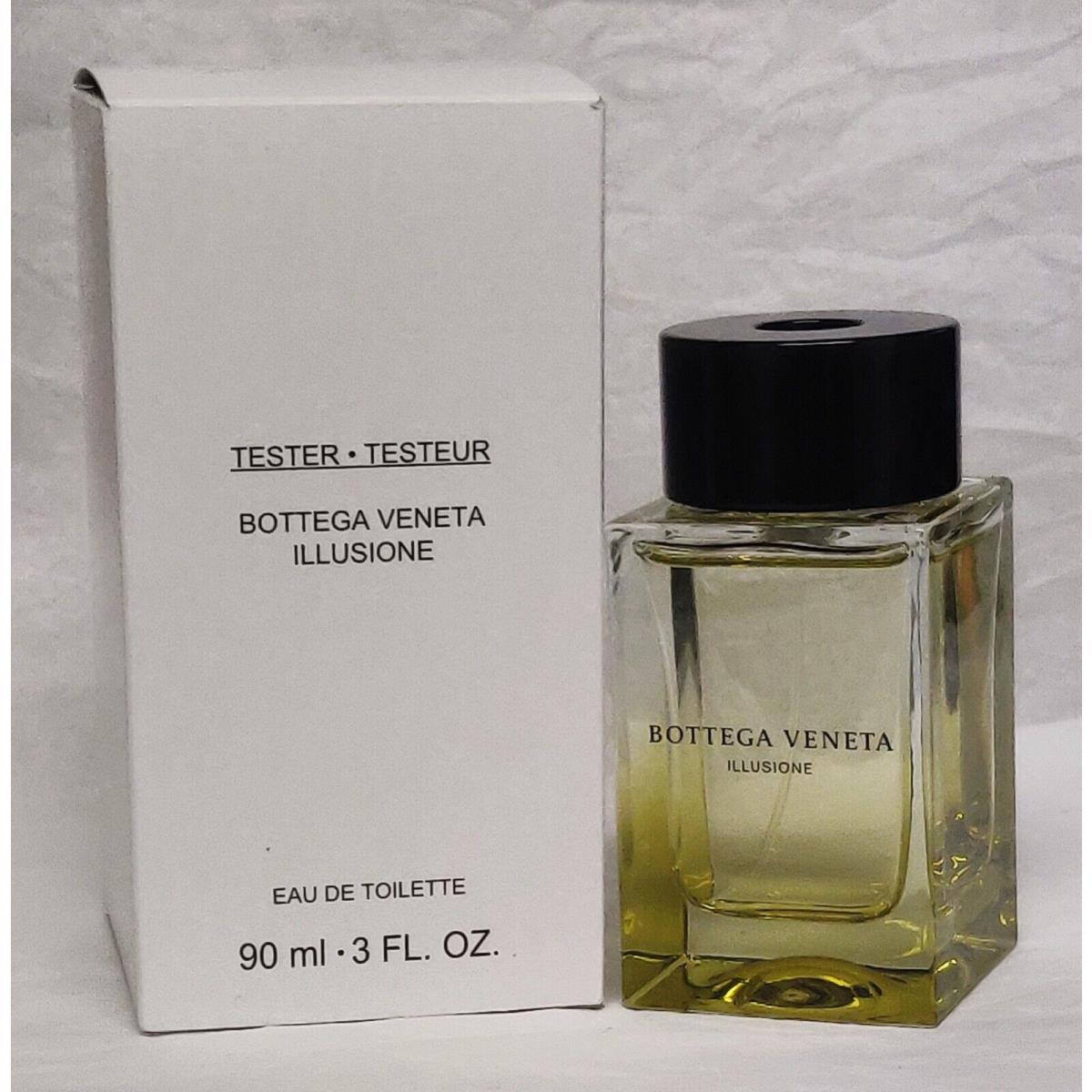 Bottega Veneta Illusione Eau DE Toilette 3.0 OZ/90 ML For Men Tester with Cap