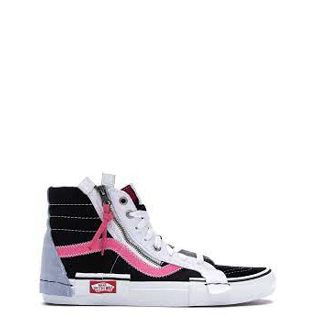 VN0A3WM1XKS -vans Sk8-Hi Reissue Cap Black Azalea Pink Men 7/Wen 8.5/39 Eu/uk 6