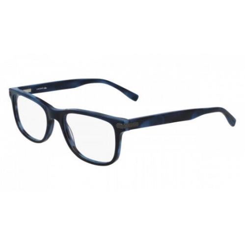 Lacoste L2841-424-5518 Striped Blue Eyeglasses