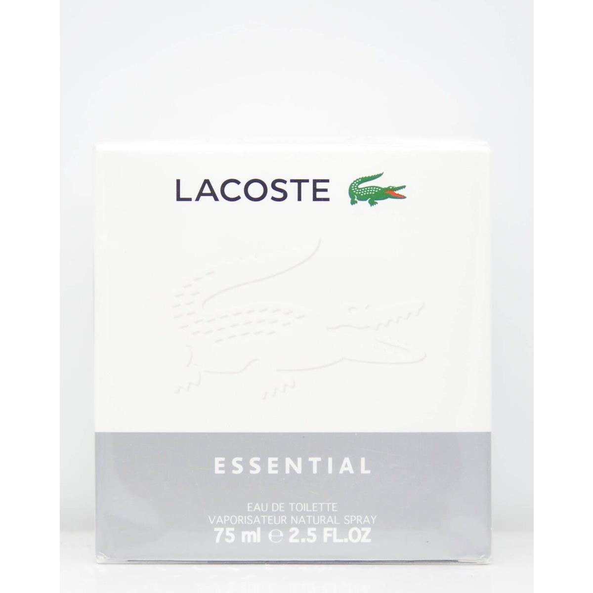 Lacoste Essential by Lacoste Cologne For Men Edt 2.5 oz