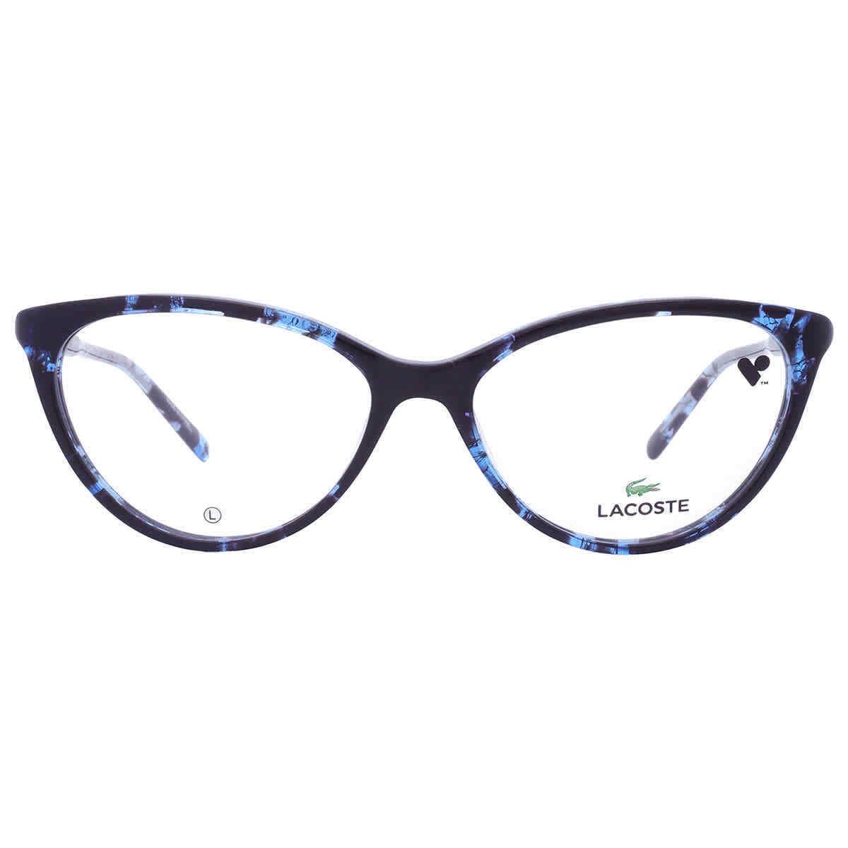 Lacoste Demo Cat Eye Ladies Eyeglasses L2952 215 54 L2952 215 54