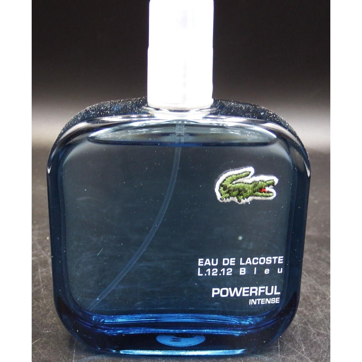 Lacoste Eau De Lacoste Bleu L.12.12 Powerful Intense Eau de Toilette 3.3 oz