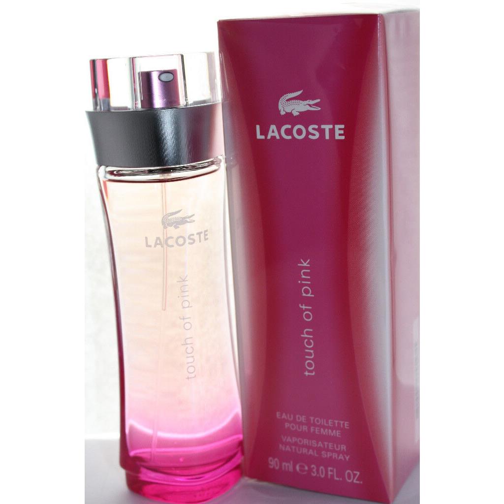 Touch of Pink by Lacoste 1.6/1.7 oz Edt Spray For Women