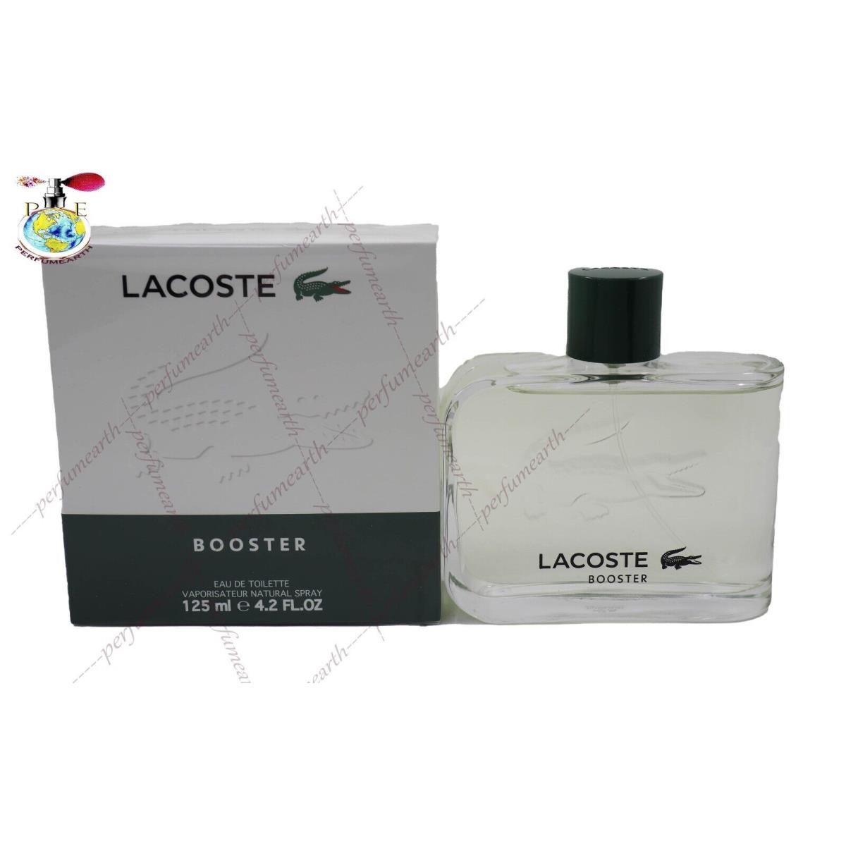 Lacoste Booster BY Lacoste 4.2 OZ Edt Spray For Men Packing