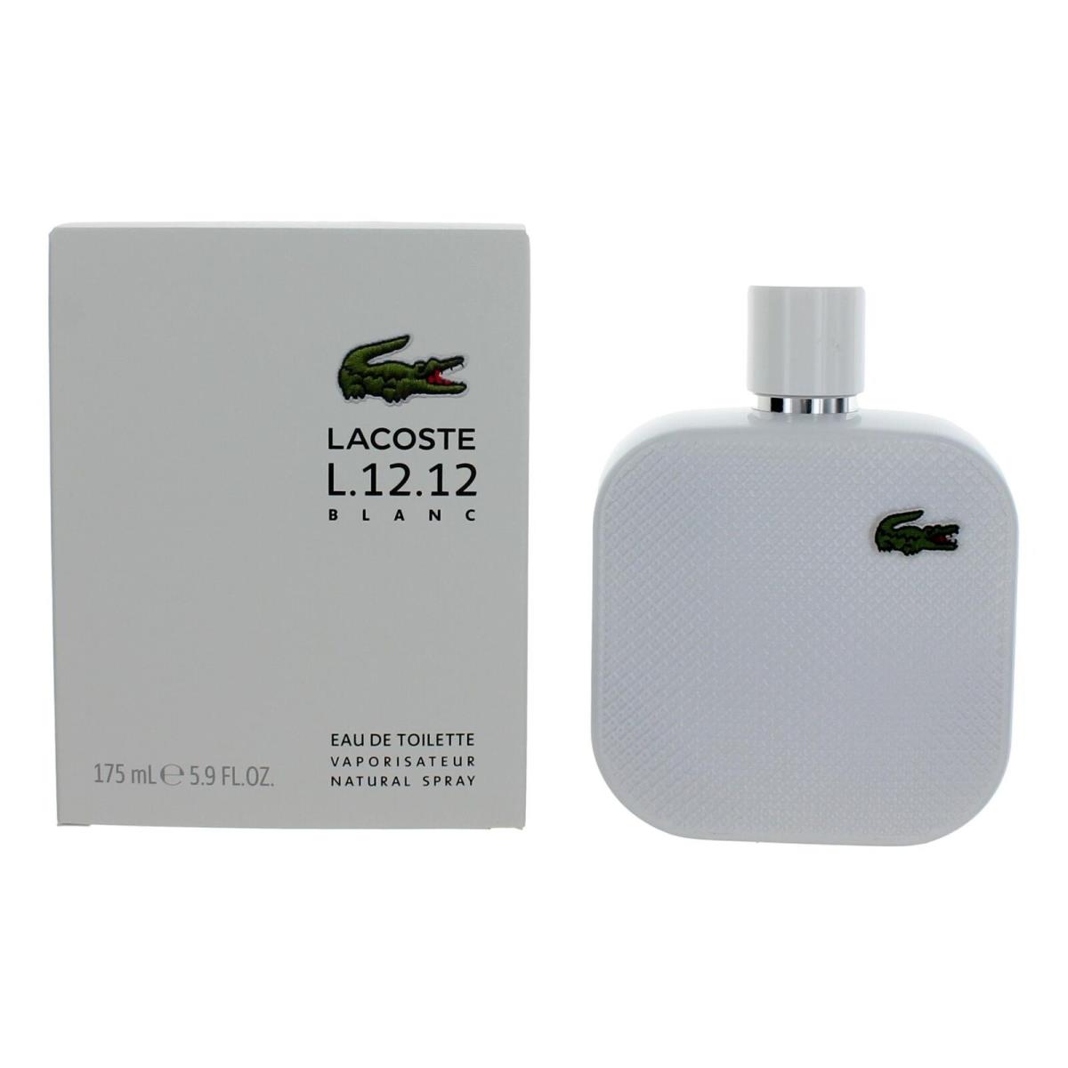 Lacoste L.12.12 White Blanc by Lacoste 5.9 oz Edt Spray For Men