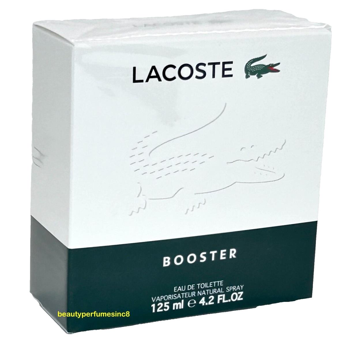 Lacoste Booster by Lacoste 4.2oz/125ml Edt Spray For Men