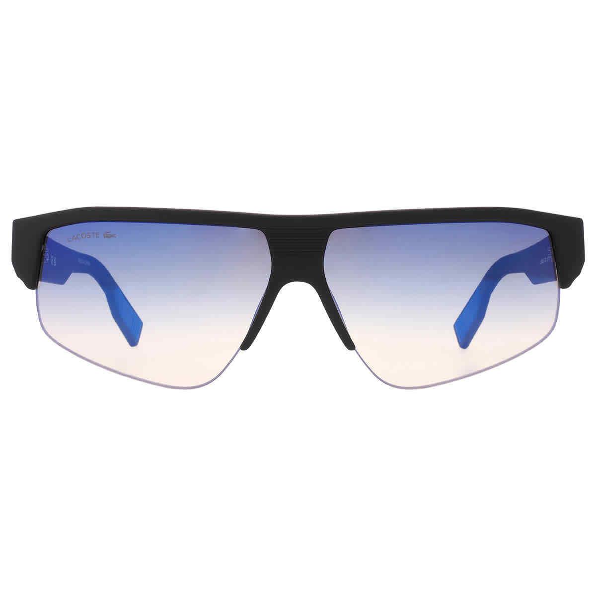 Lacoste Blue Gradient Browline Men`s Sunglasses L6003S 002 62 L6003S 002 62