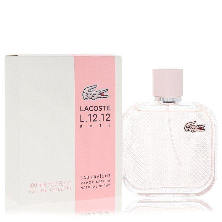 Lacoste Eau De Lacoste L.12.12 Rose Eau Fraiche Edt Spray 3.3oz/100ml For Women