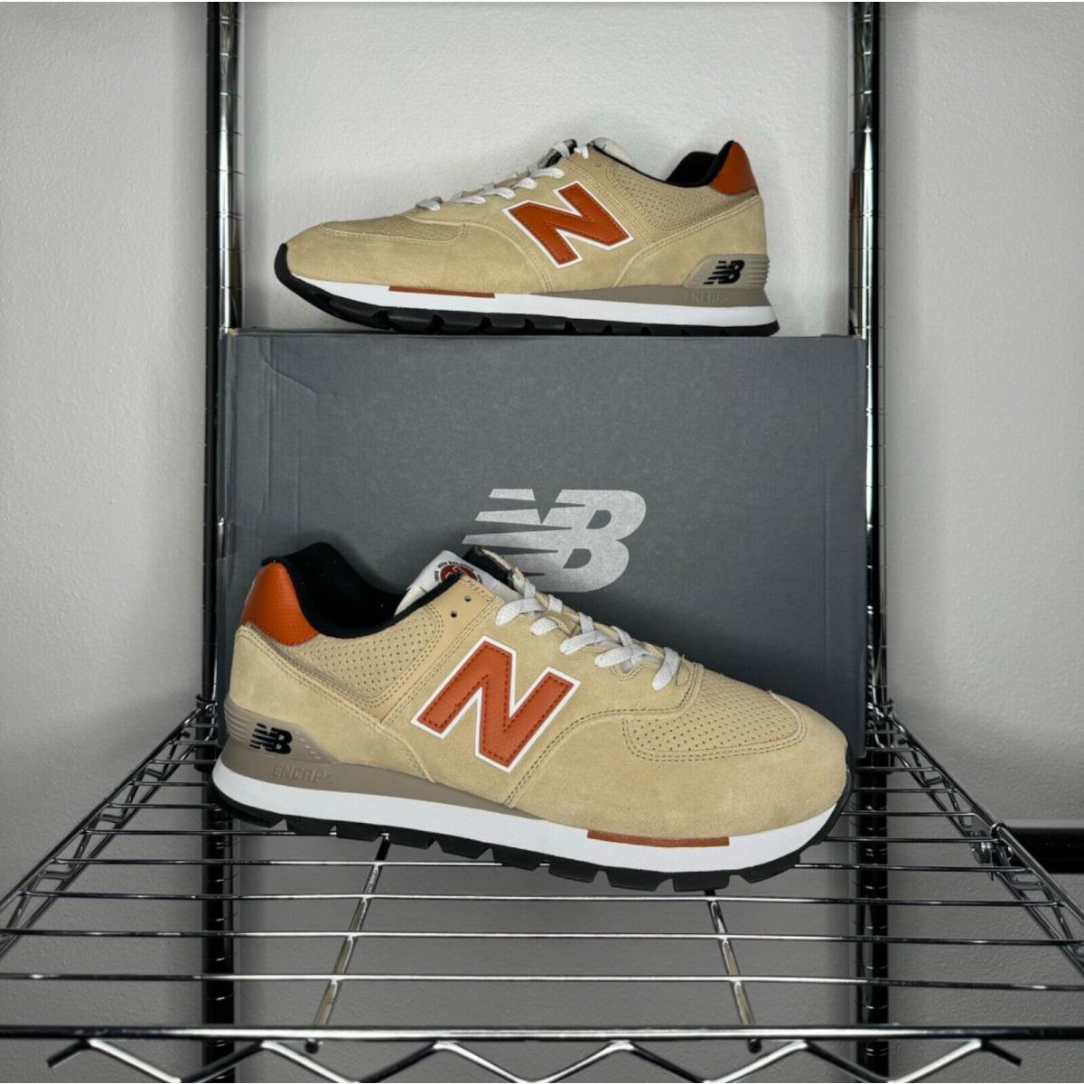 Men`s 13US - New Balance 574 Rugged `tan Brown` ML574DSC