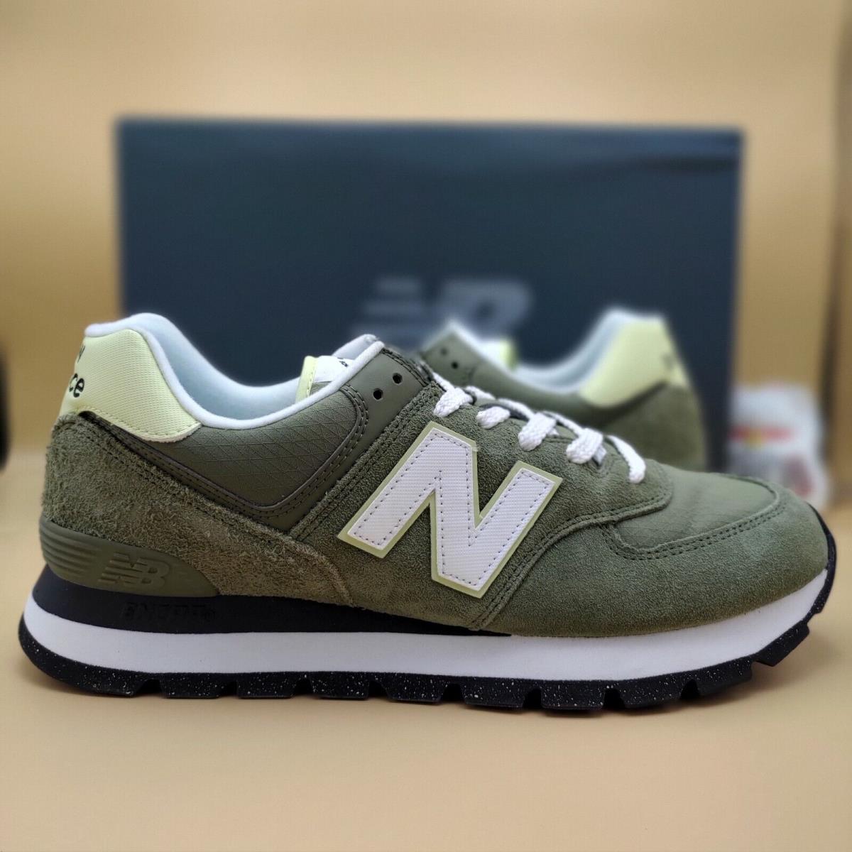 New Balance 574 Rugged `olive` Men`s Size 9.5 ML574DBO