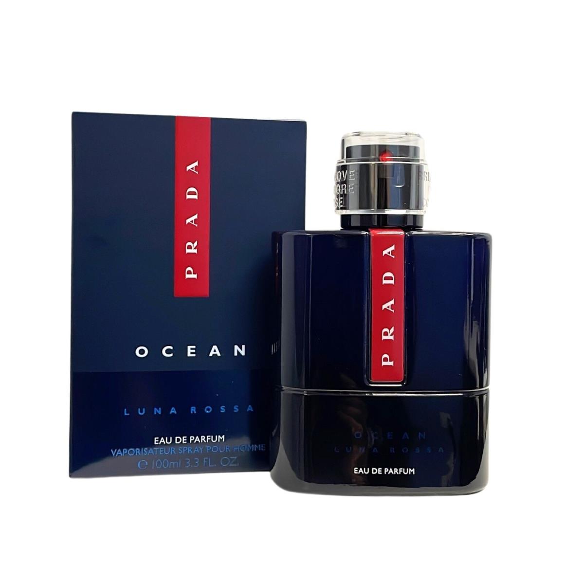 Prada Luna Rossa Ocean Eau De Parfum For Men 3.3 oz