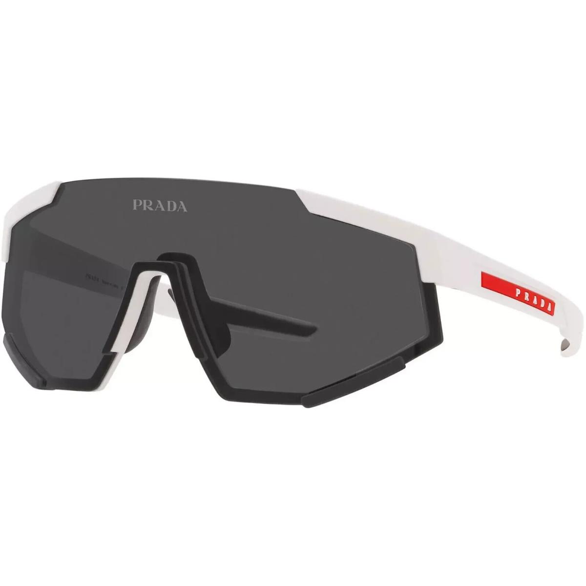 Prada Linea Rossa PS04WS TWK06F 39 Rubber White/dark Grey Sunglasses