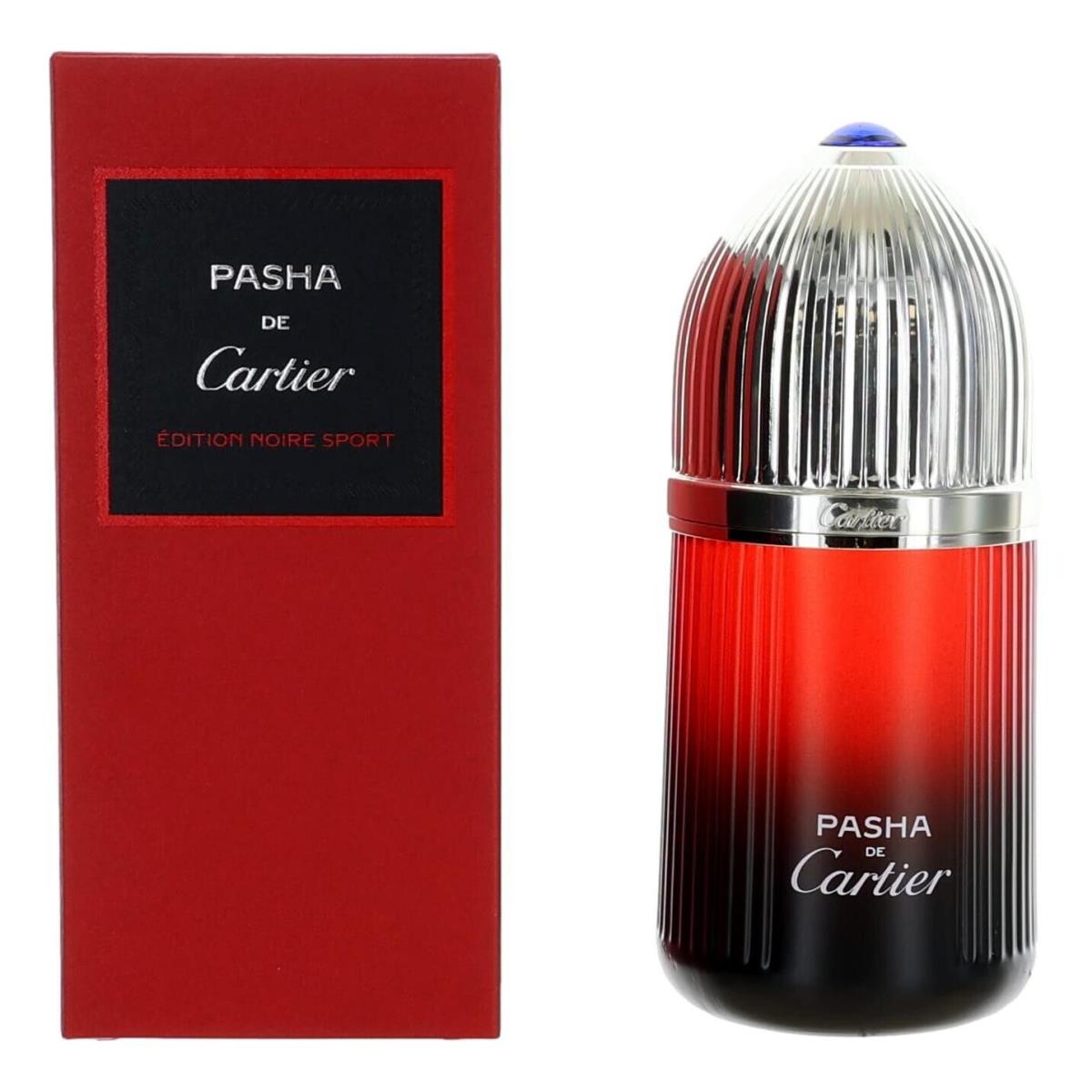 Pasha Noire Sport by Cartier 3.4 oz Edt Spray For Men