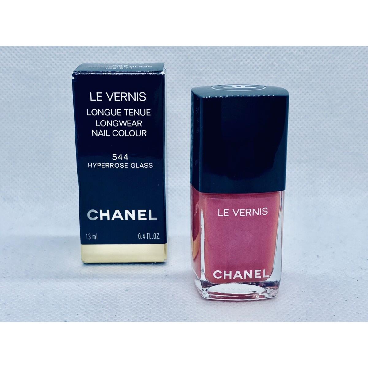 Chanel Hyperrose Glass 544 Nail Polish Super Rare Pinkish