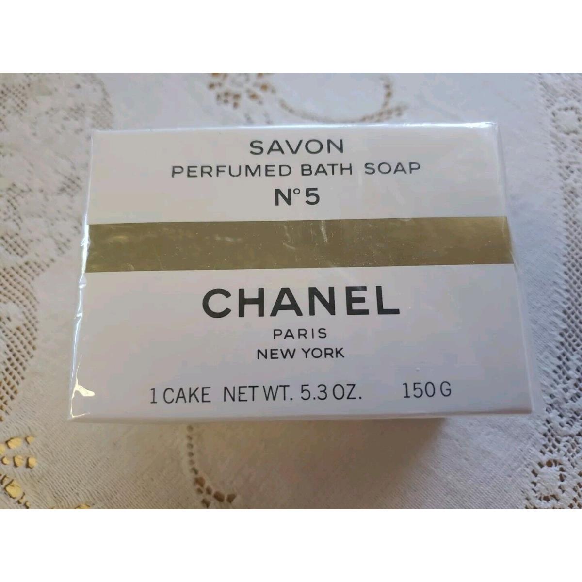 Chanel No 5 Perfumed Bath Soap Savon 1 Cake 5.3 Oz. Nip