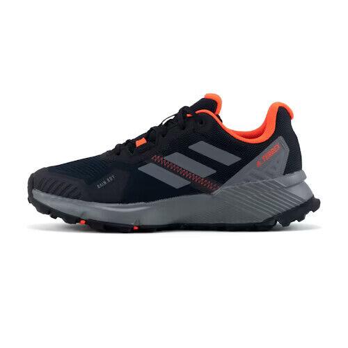 Adidas Terrex Soulstride R.rdy FZ3037 Trail Running Sneakers Men`s Black DOG205 - Black