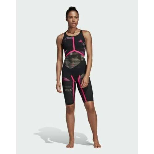 Adidas Xviii Freestyle Closed Back Swimsuit Speed Adizero CD5234 Women