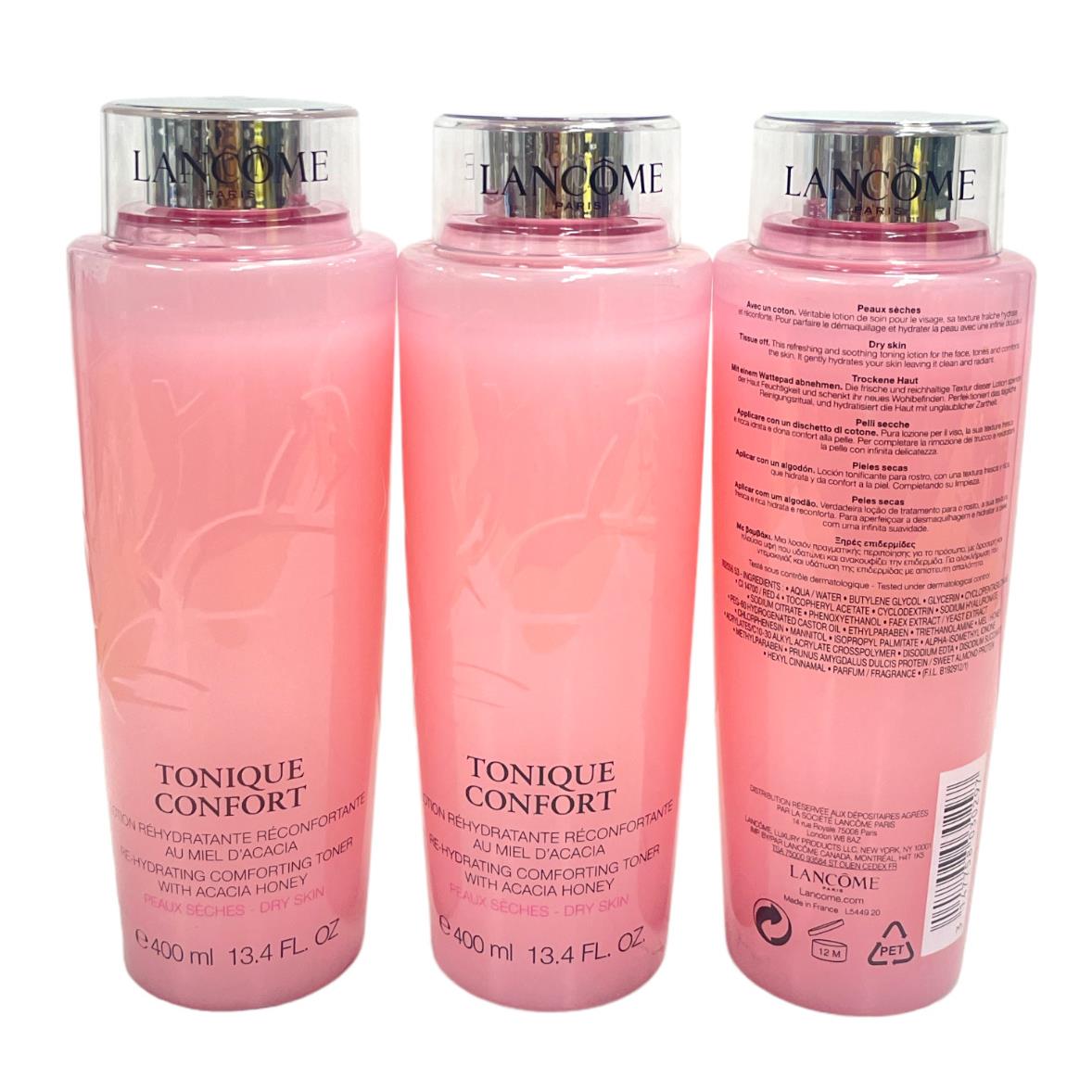 Lancome Tonique Confort Re-hydrating Comforting Toner 400ml/13.4fl You Pick Lot
