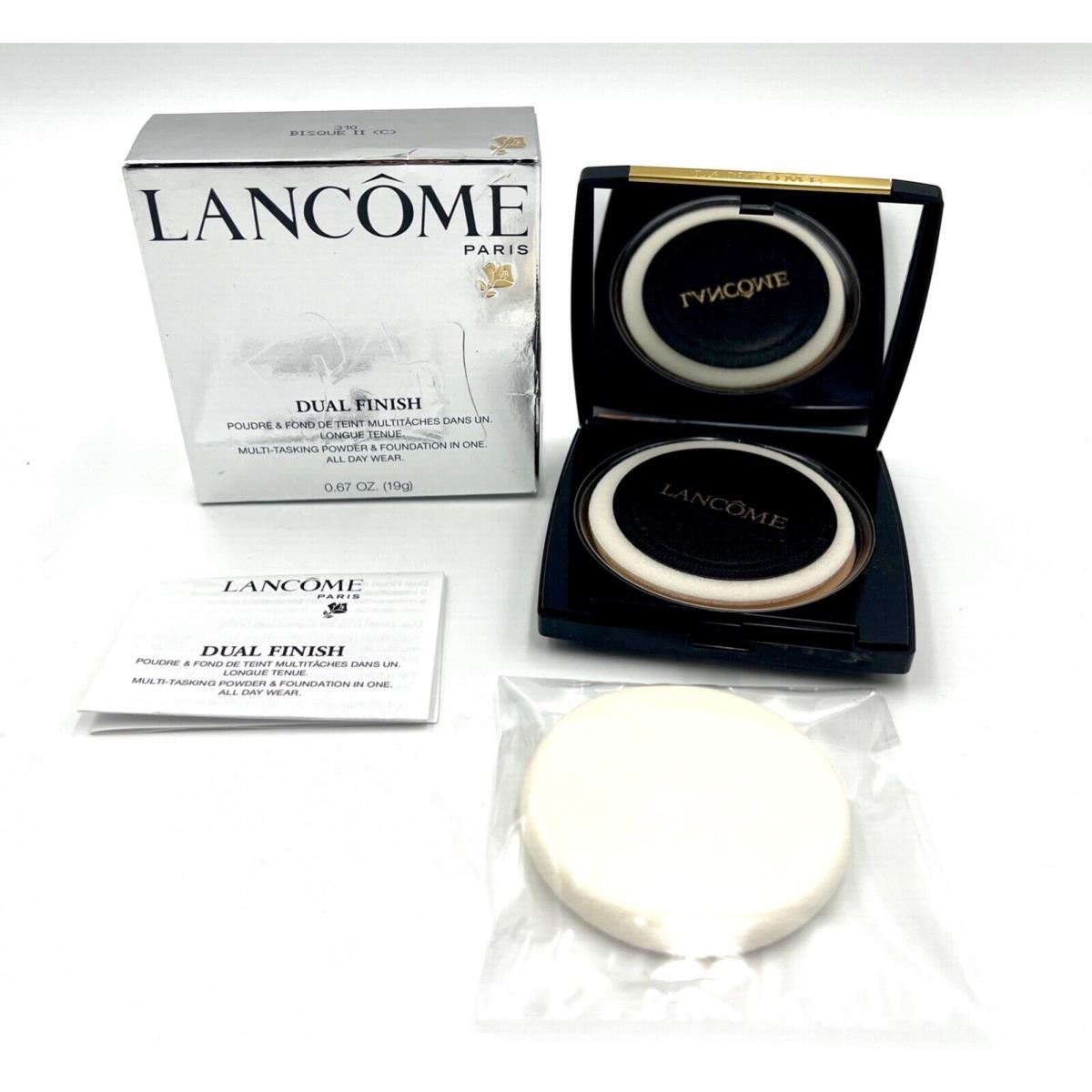 Lancome Dual Finish Multi Tasking Powder Foundation in One 310 Bisque II C