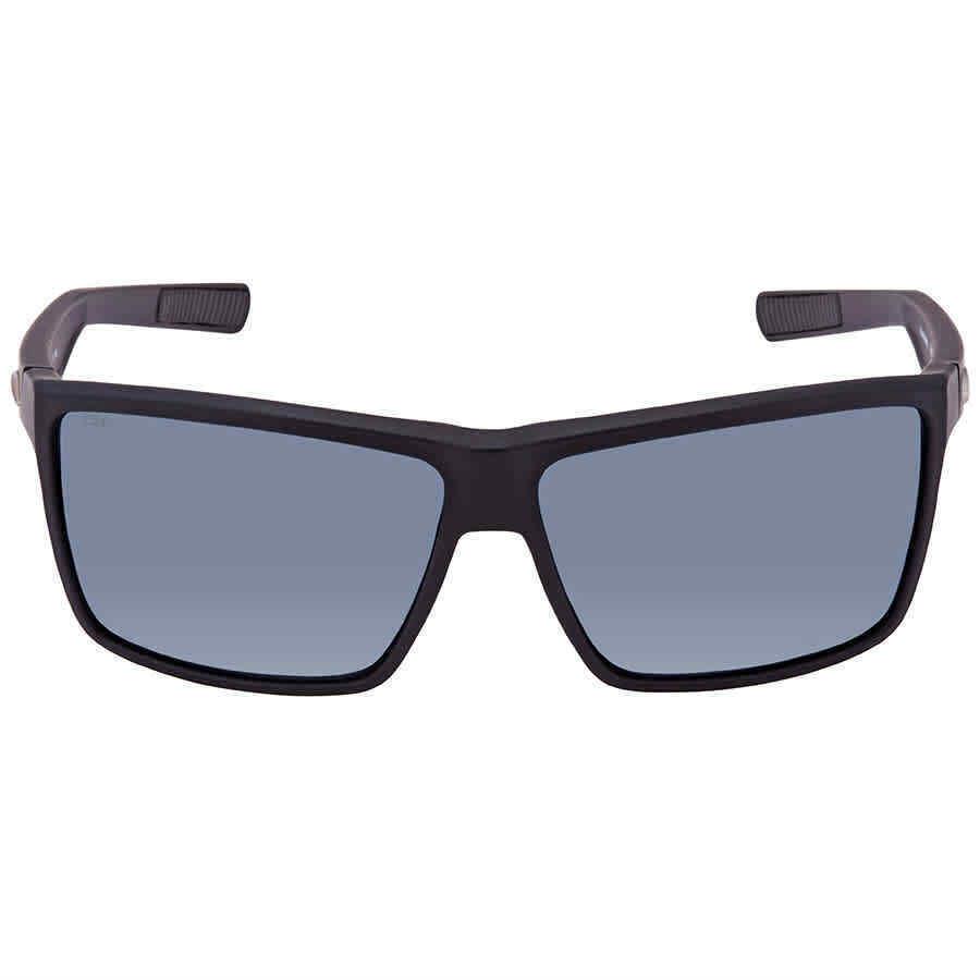 Costa Del Mar Rinconcito Grey Polarized Polycarbonate Men`s Sunglasses Ric 11 - Frame: Black, Lens: Gray