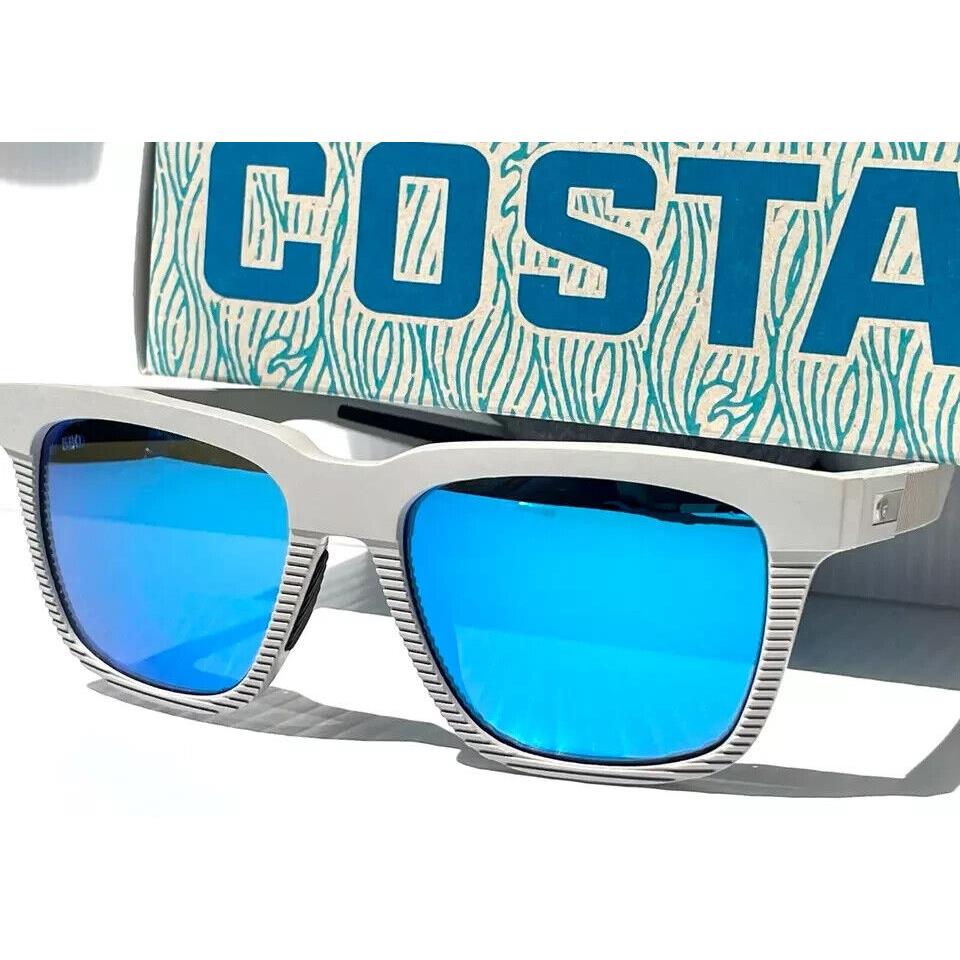 Costa Del Mar UC1 01G Obmglp Pescador Sunglasses Gray Blue Mirror 580G Polarized