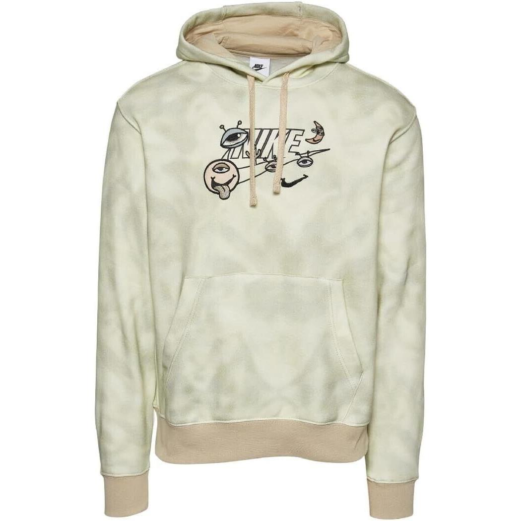 Nike Men`s Sportswear Club Pullover Hoodie - Multicolor