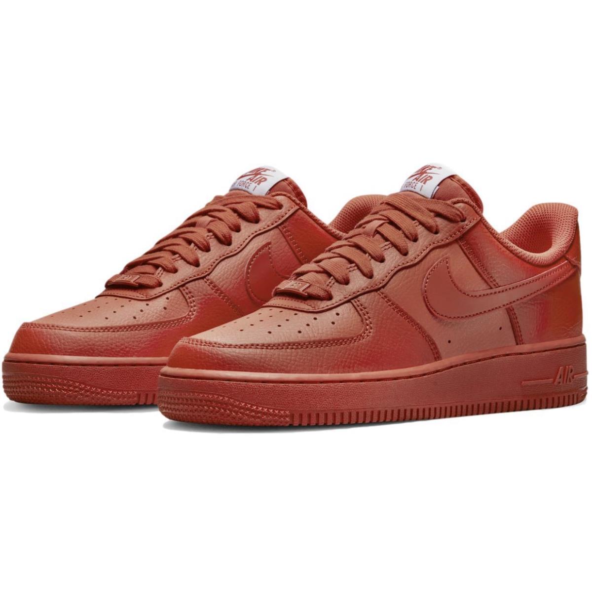 Nike Air Force 1 `07 `mantra Orange` Women`s Shoes Sneakers DZ4442-800 - Orange