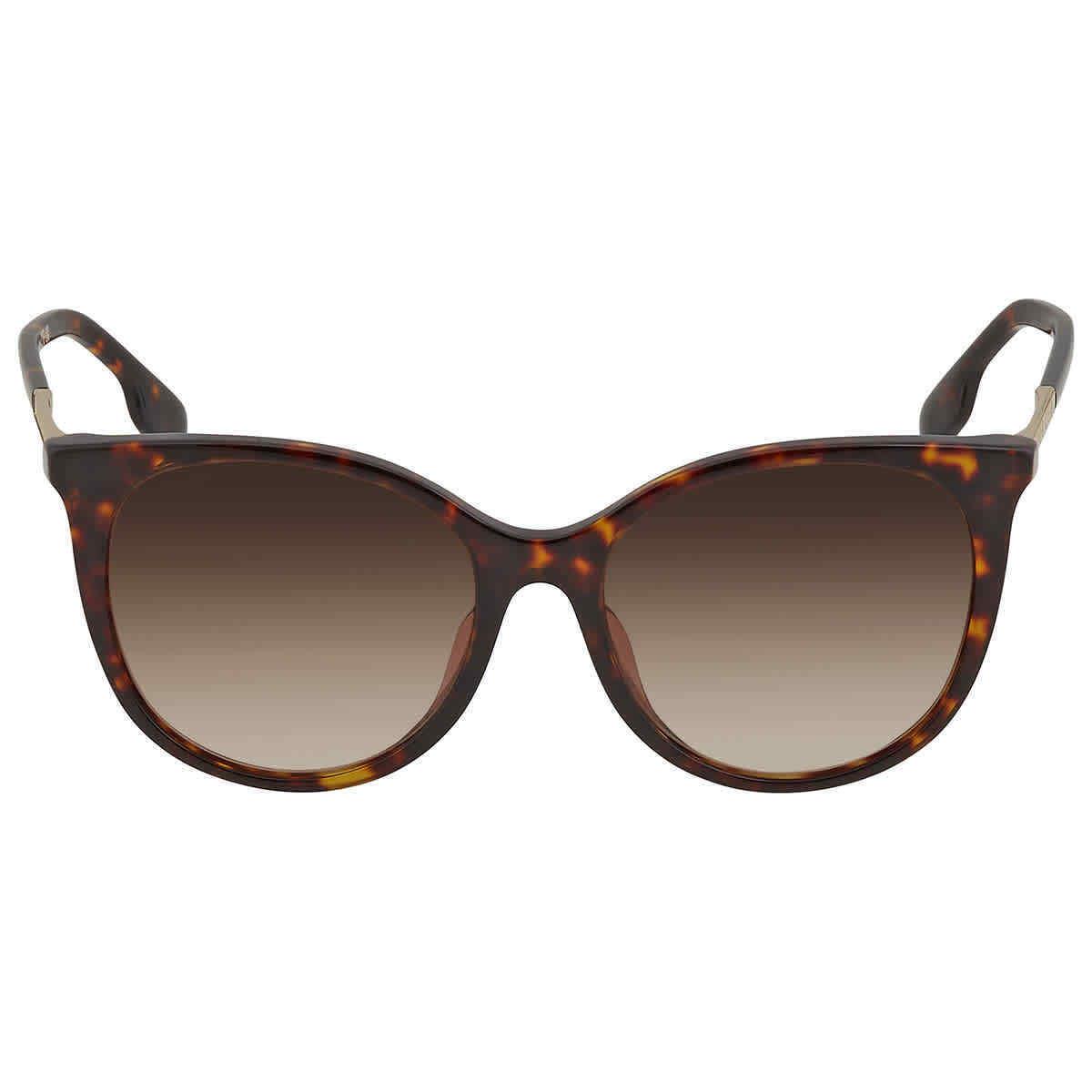 Burberry Alice Brown Gradient Cat Eye Ladies Sunglasses BE4333F 300213 55