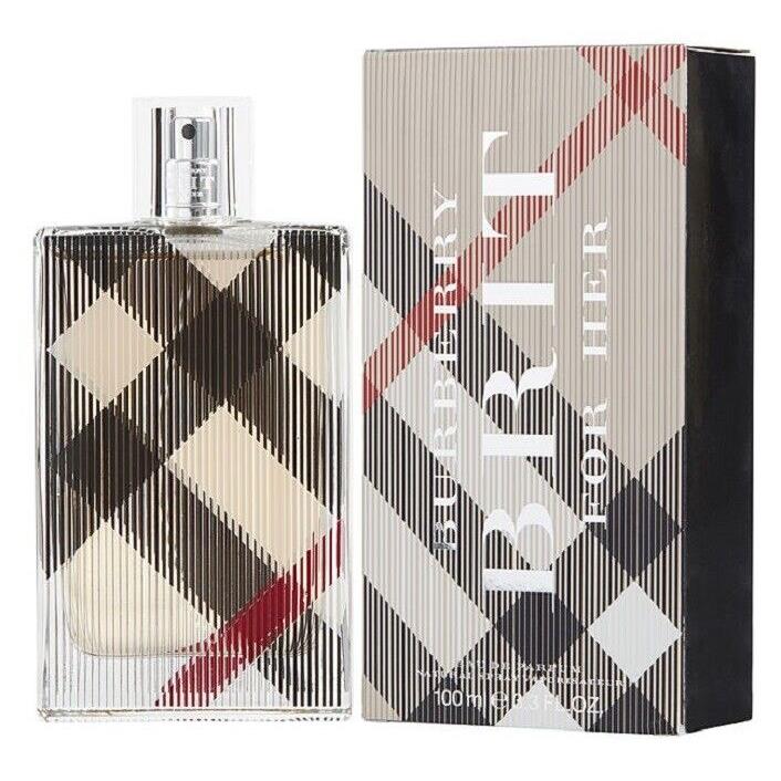 Burberry Brit For Her Package 3.4 oz / 100 ml Edp Women Perfume Spray