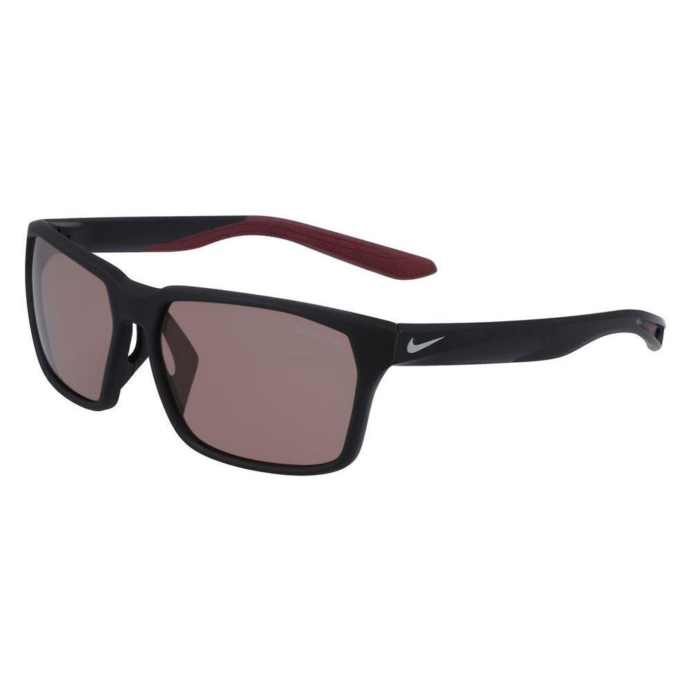 Nike MAVERICK-RGE-E-DC3296-011-5915 Matte Black Sunglasses - Frame: MATTE BLACK, Lens: COURSE TINT