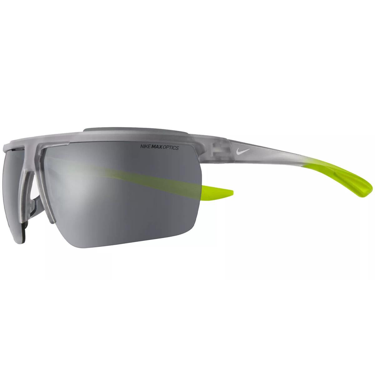 Nike WINDSHIELD-CW4664-012-75 Matte Wolf Gray White Sunglasses