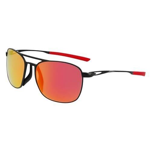 Nike ACE-DRIVER-EV24008-011-5618 Satin Black Sunglasses