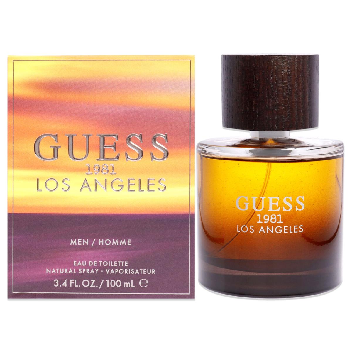 3 Pack Guess 1981 Los Angeles by Guess For Men - 3.4 oz Edt Spray