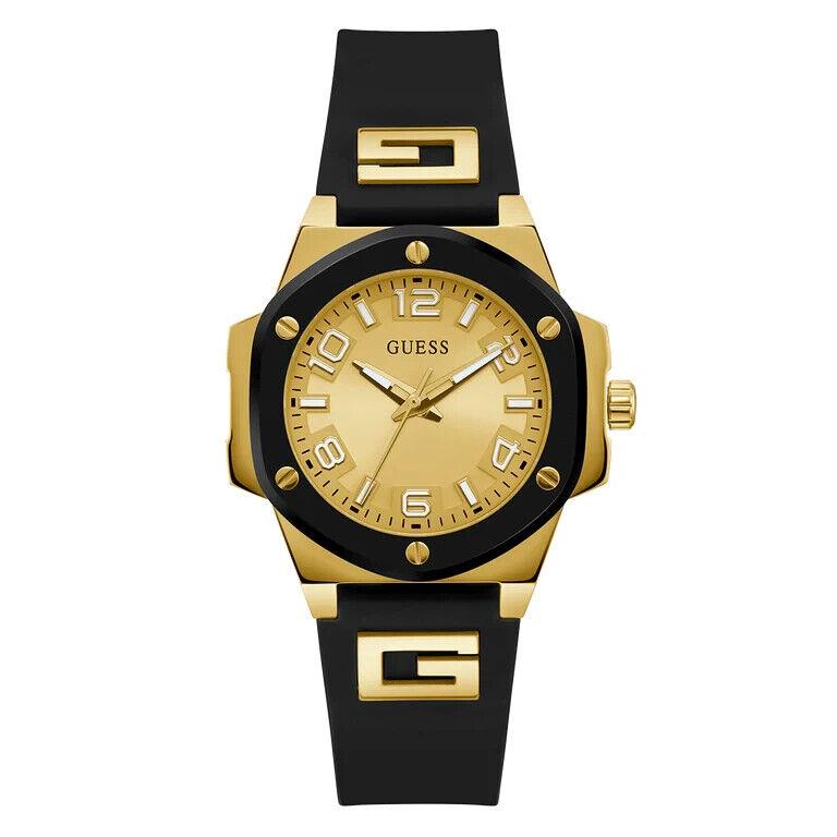 Guess Ladies Black 2-Tone Analog Watch GW0555L2