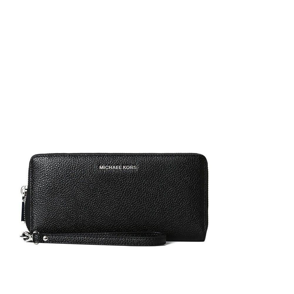 Michael Kors Women`s Money Pieces Travel Continental Wallet Black