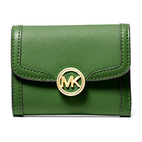 Michael Kors Leida Medium Wallet - Fern Green - 35S4G9GF2L